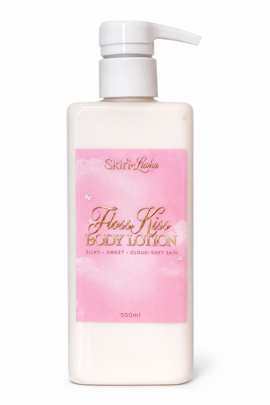 🍭 Floss Kiss – Silky Hydrating Body Lotion (500ml) 🧴