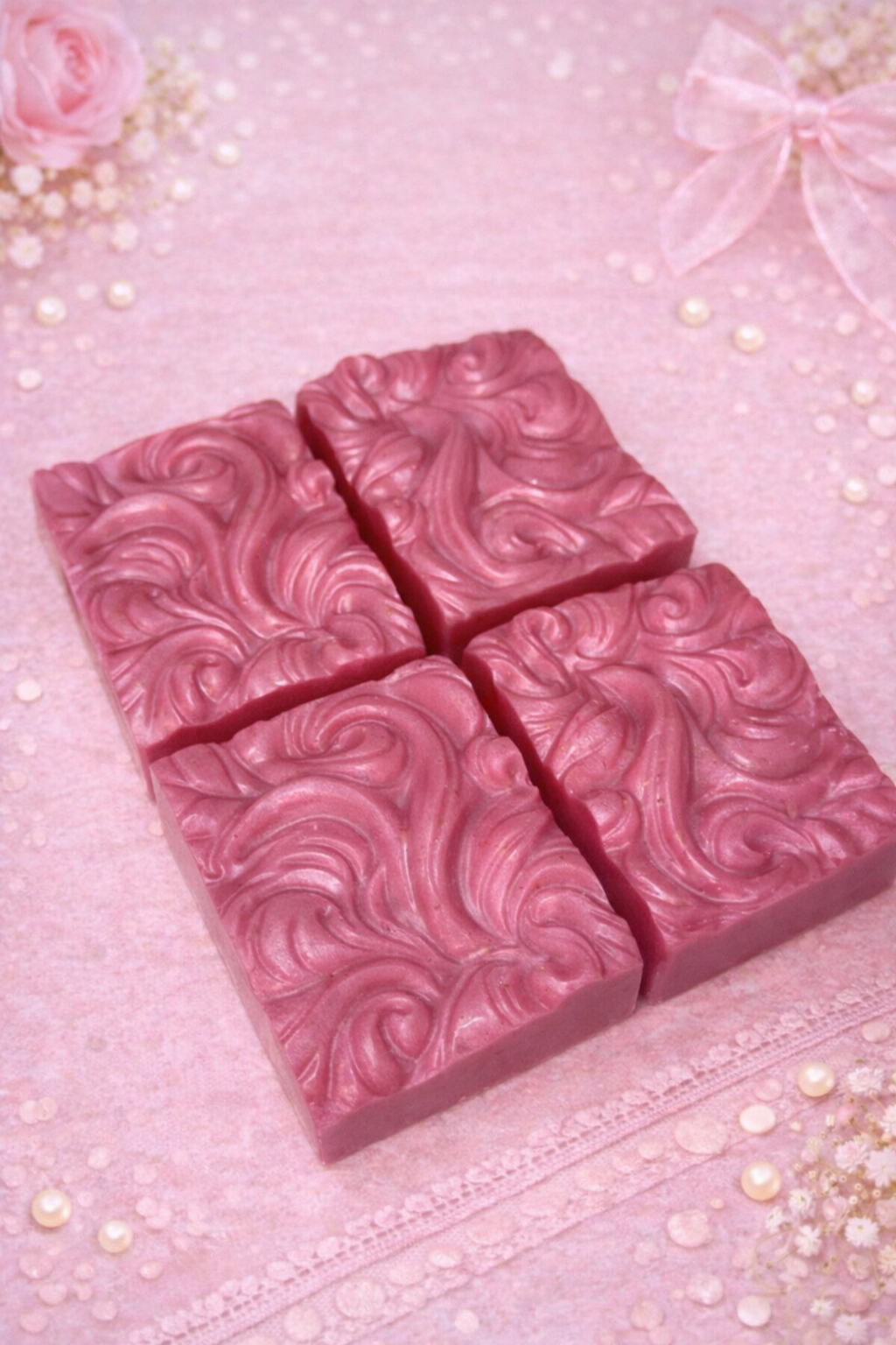 🍬 Floss Kiss – Shea Butter & Oatmeal Soap Bar 🫧