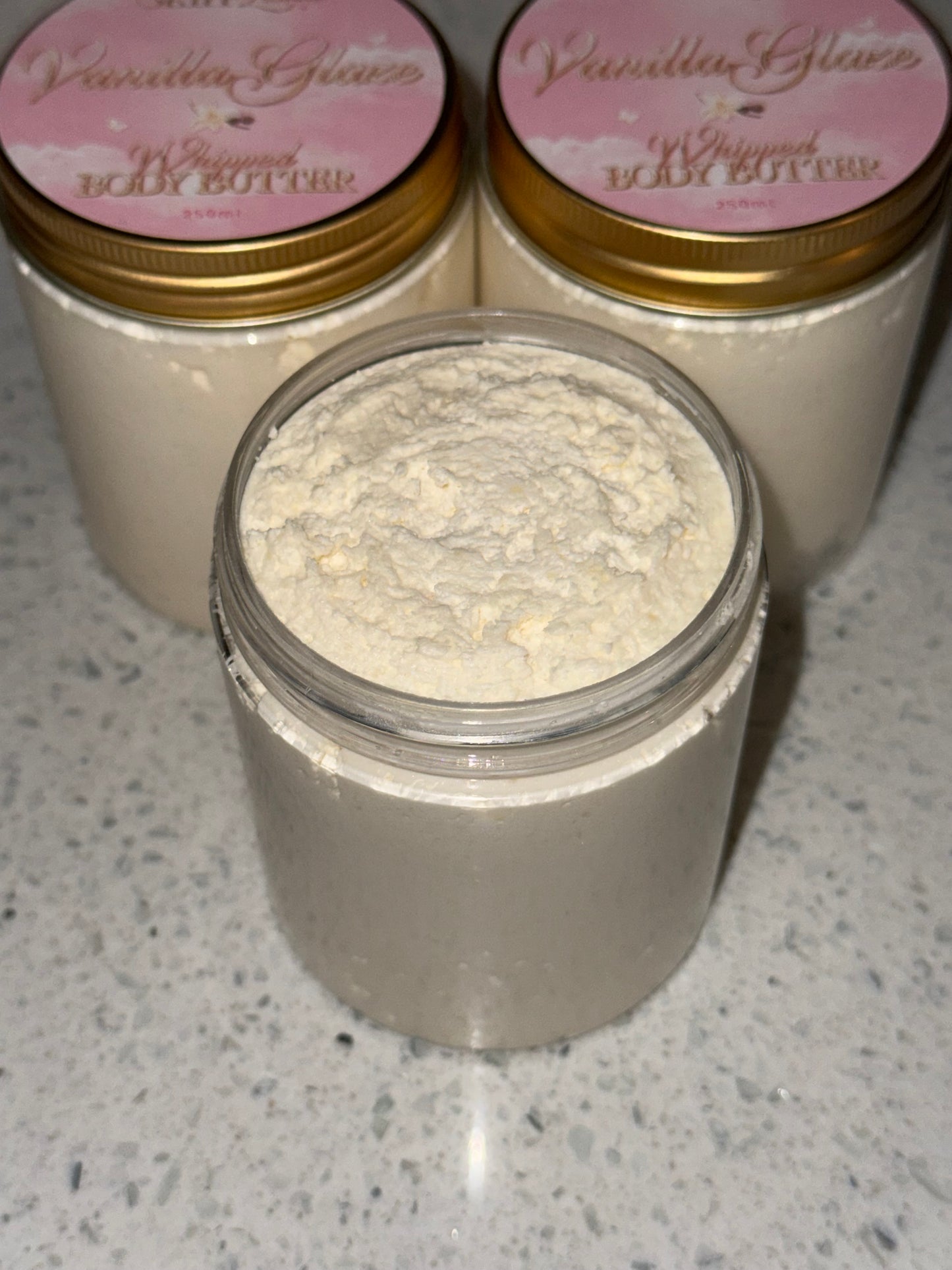 🍦 Vanilla Glaze – Whipped Body Butter (250ml) 🤍