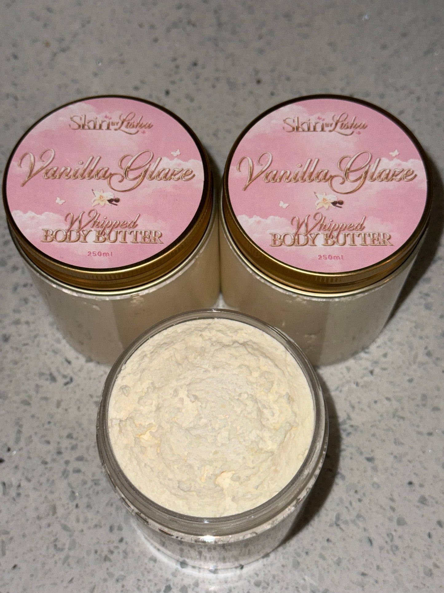 🍦 Vanilla Glaze – Whipped Body Butter (250ml) 🤍
