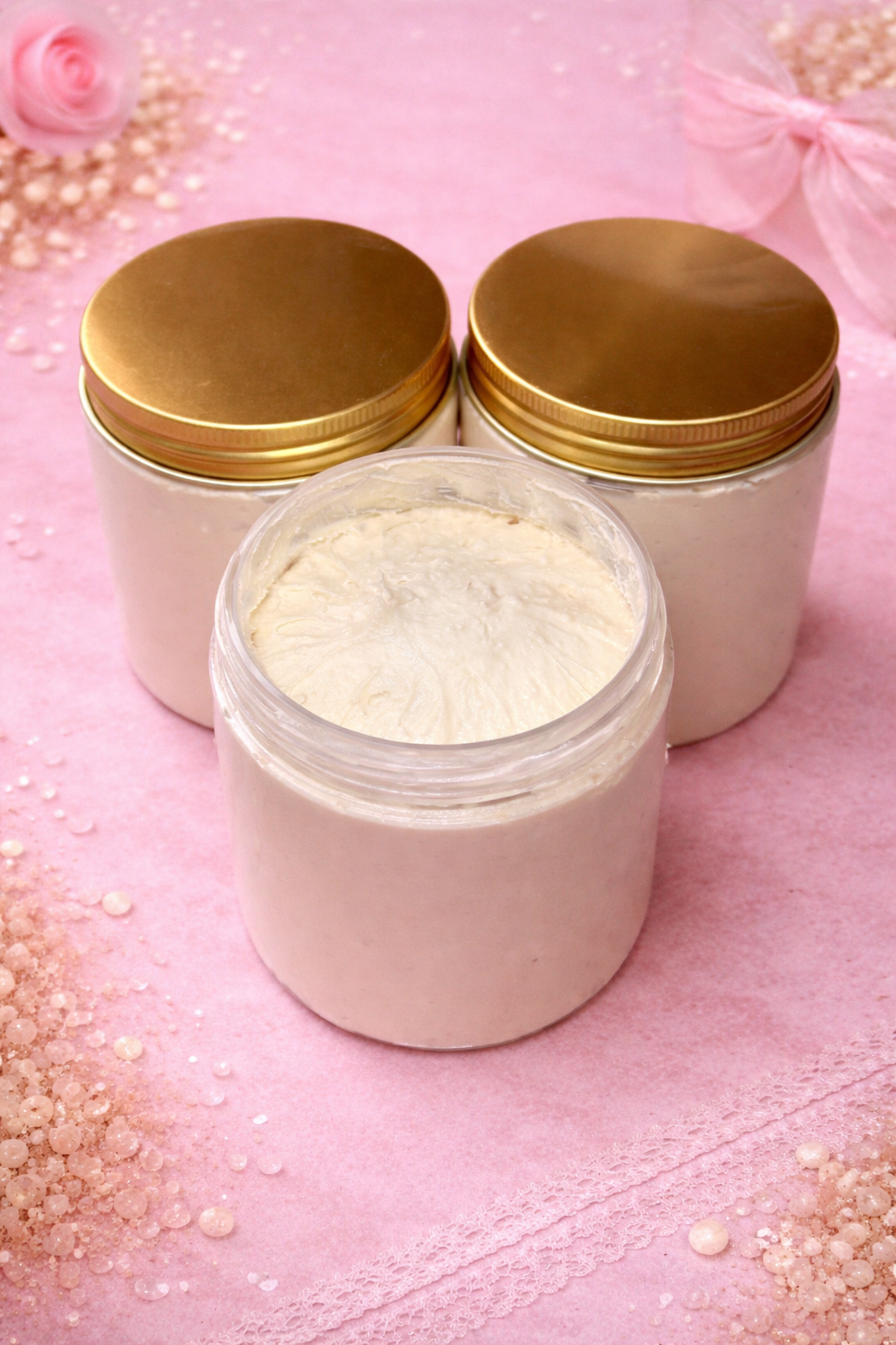 🍦 Vanilla Glaze – Whipped Body Soap (250ml) 🫧