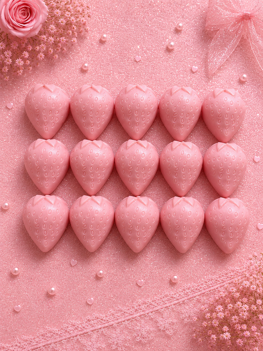 🍓🥛 Strawberry & Cream Wax Melts 50g 🥛🍓